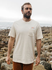 Men's Josh Vyvyan x Finisterre Sunset Pocket T-Shirt