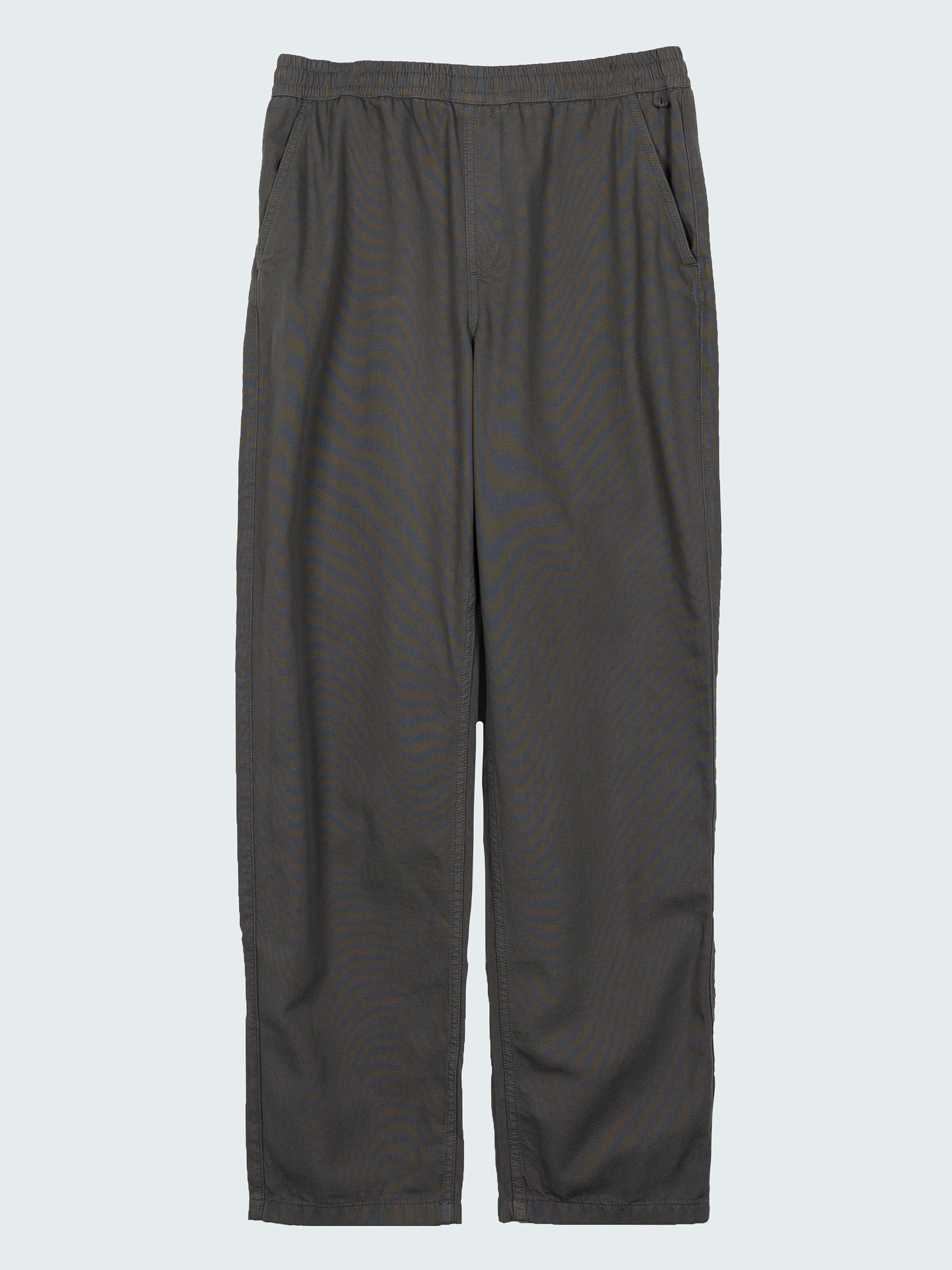 Men's Organic Pull-On Trouser in Black - Becket | Finisterre