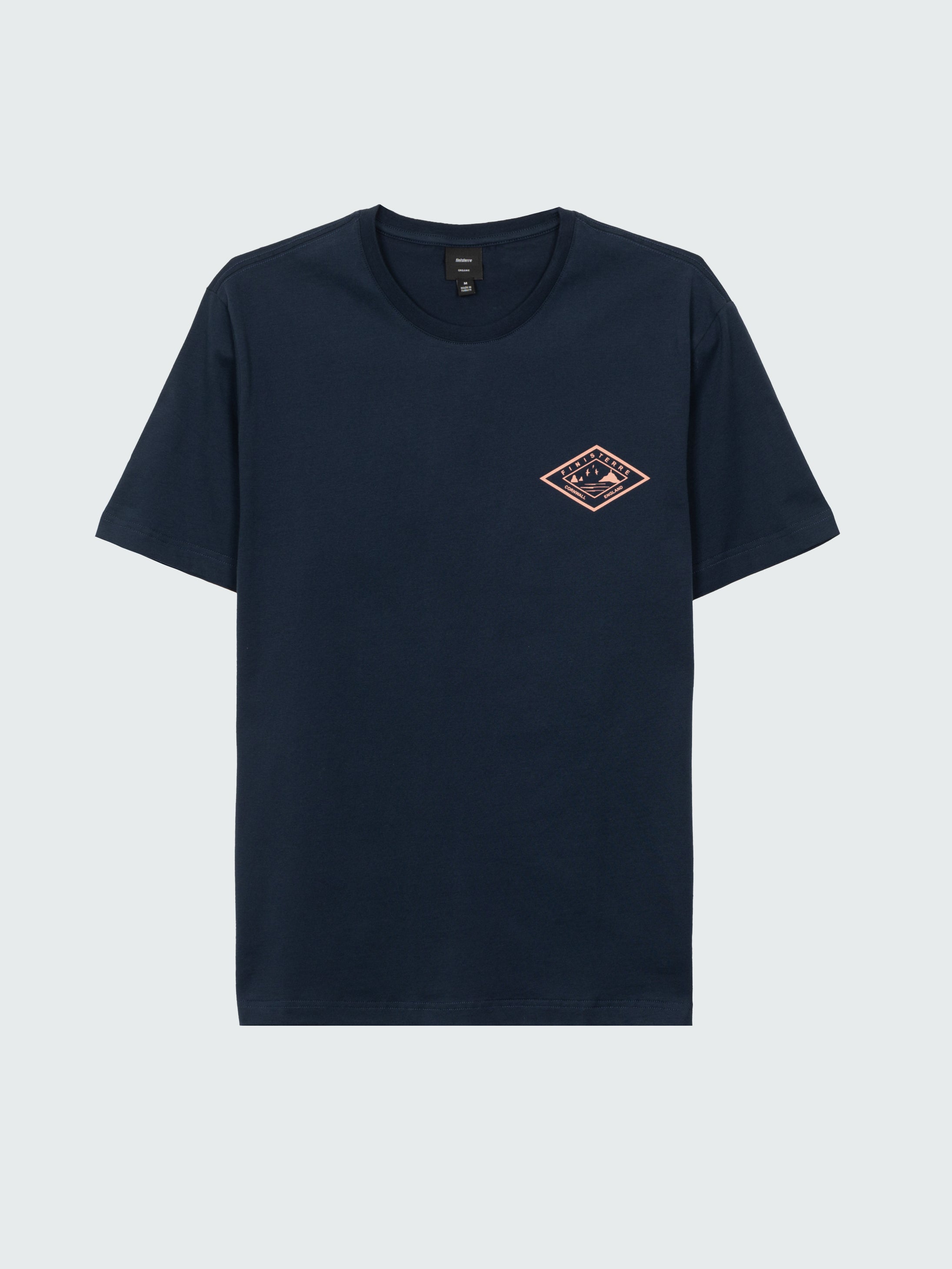 Diamond T shirt Large selling navy blue