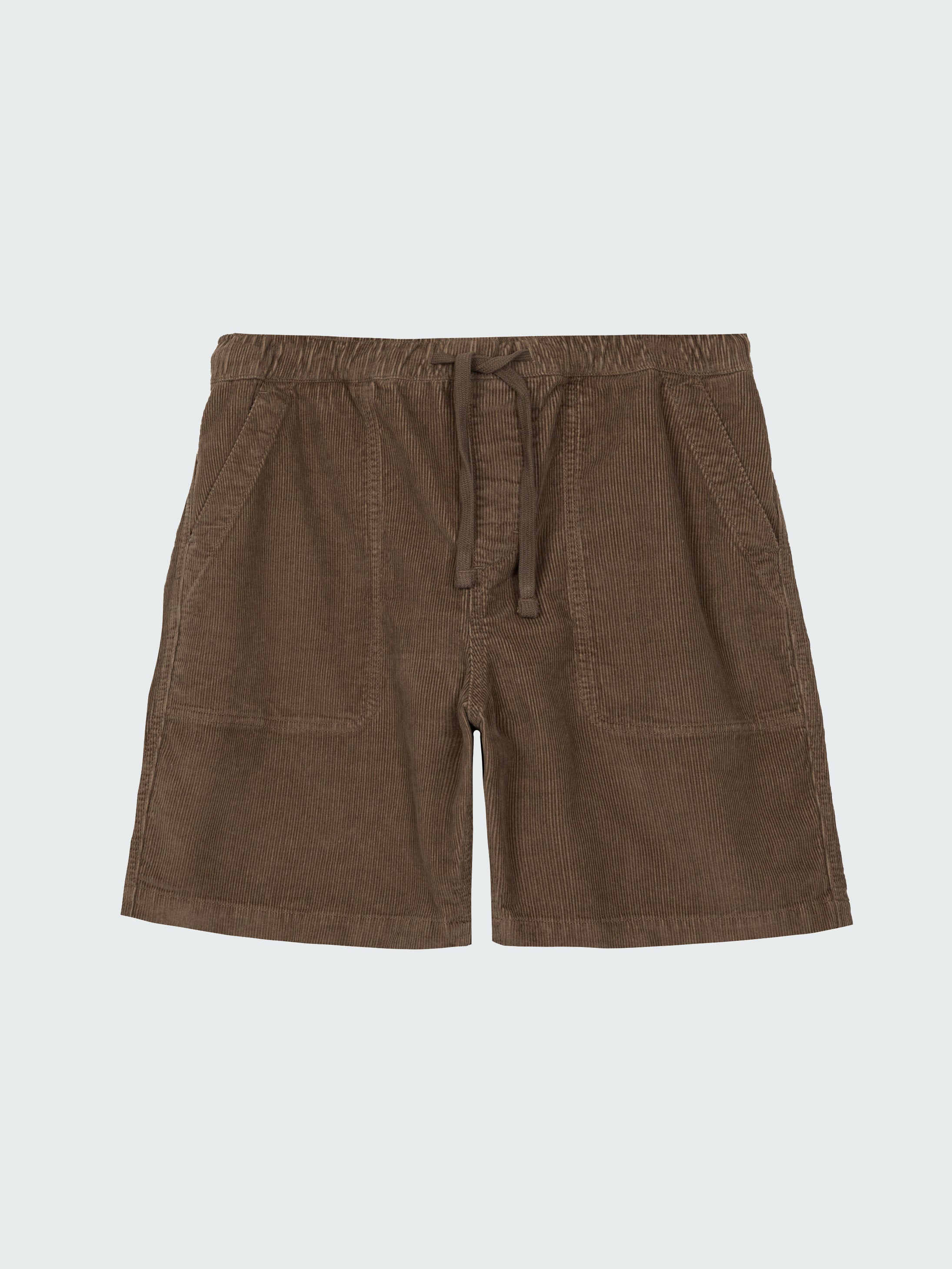 Men's Cord Short in Brown - Jetty | Finisterre