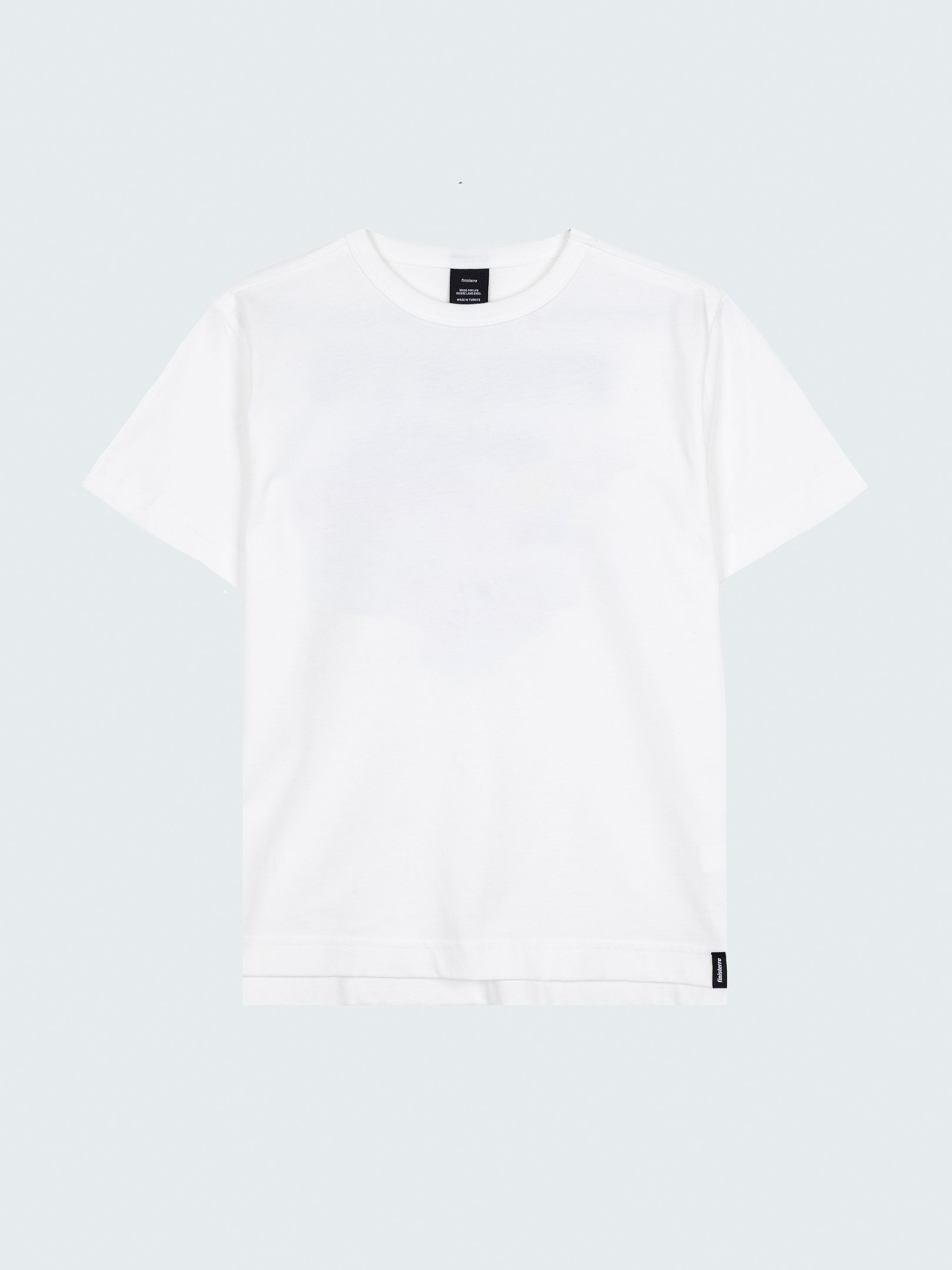 Women s Organic Cotton T shirt In White Meskel Finisterre women-s-organic-cotton-t-shirt-in-white-meskel-finisterre