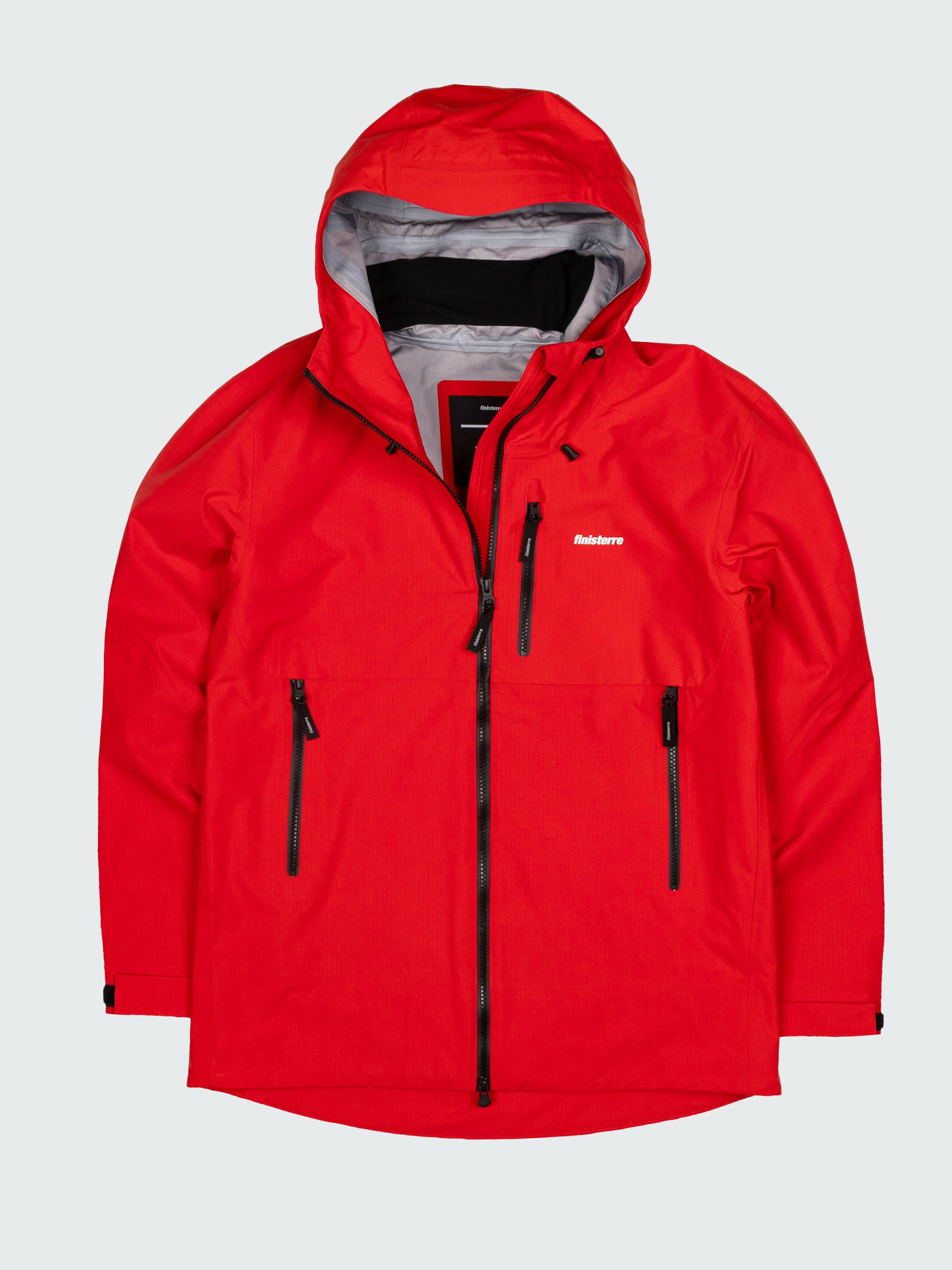 Men's Stormbird Waterproof Jacket in Lighthouse Red | Finisterre