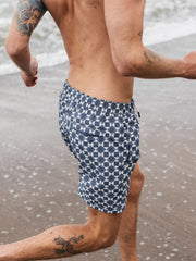 Men's Atlas Print Swim Shorts
