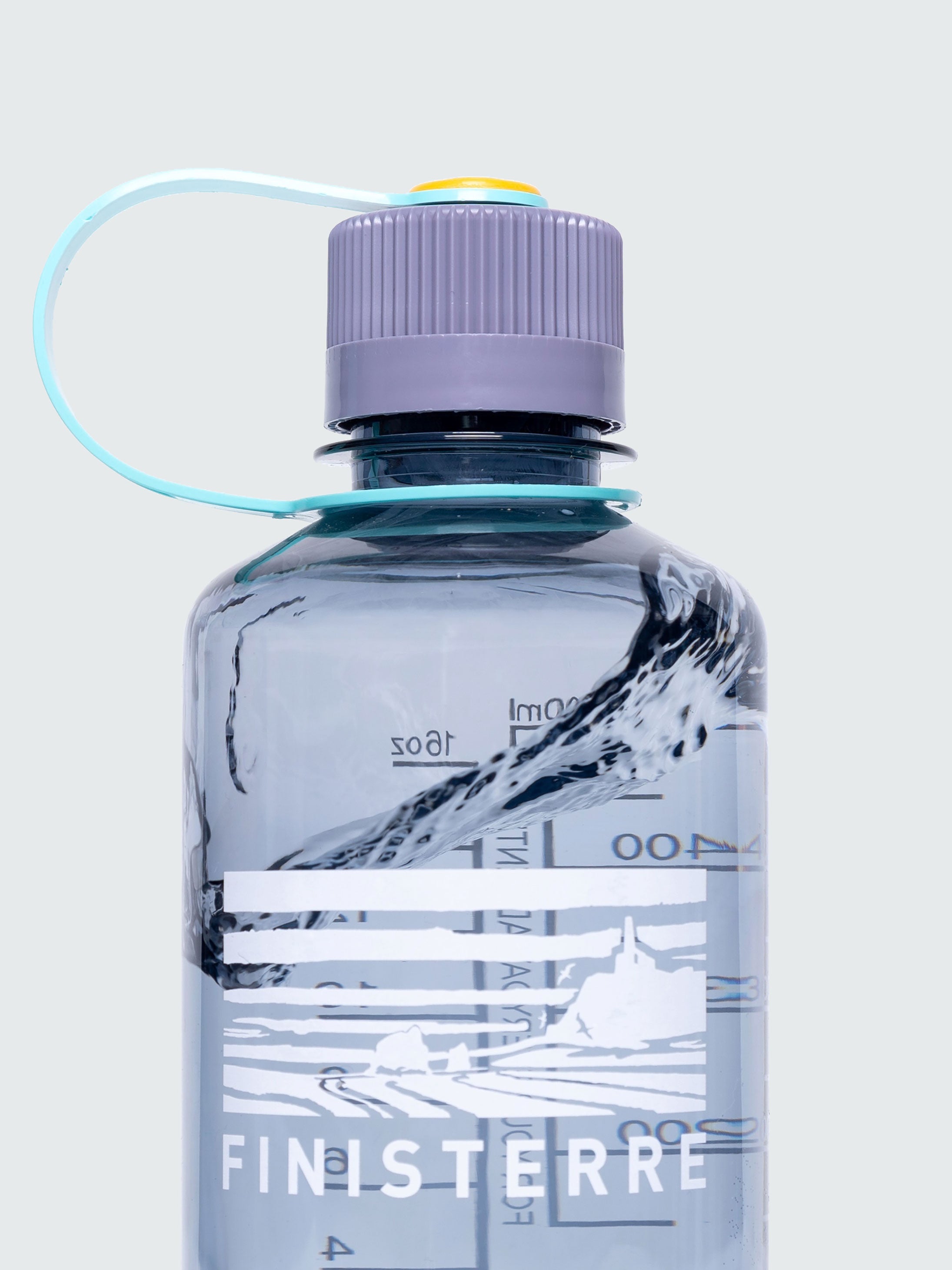 Nalgene Sustain 0.5L Narrow Mouth Bottle - Smoke Grey | Finisterre