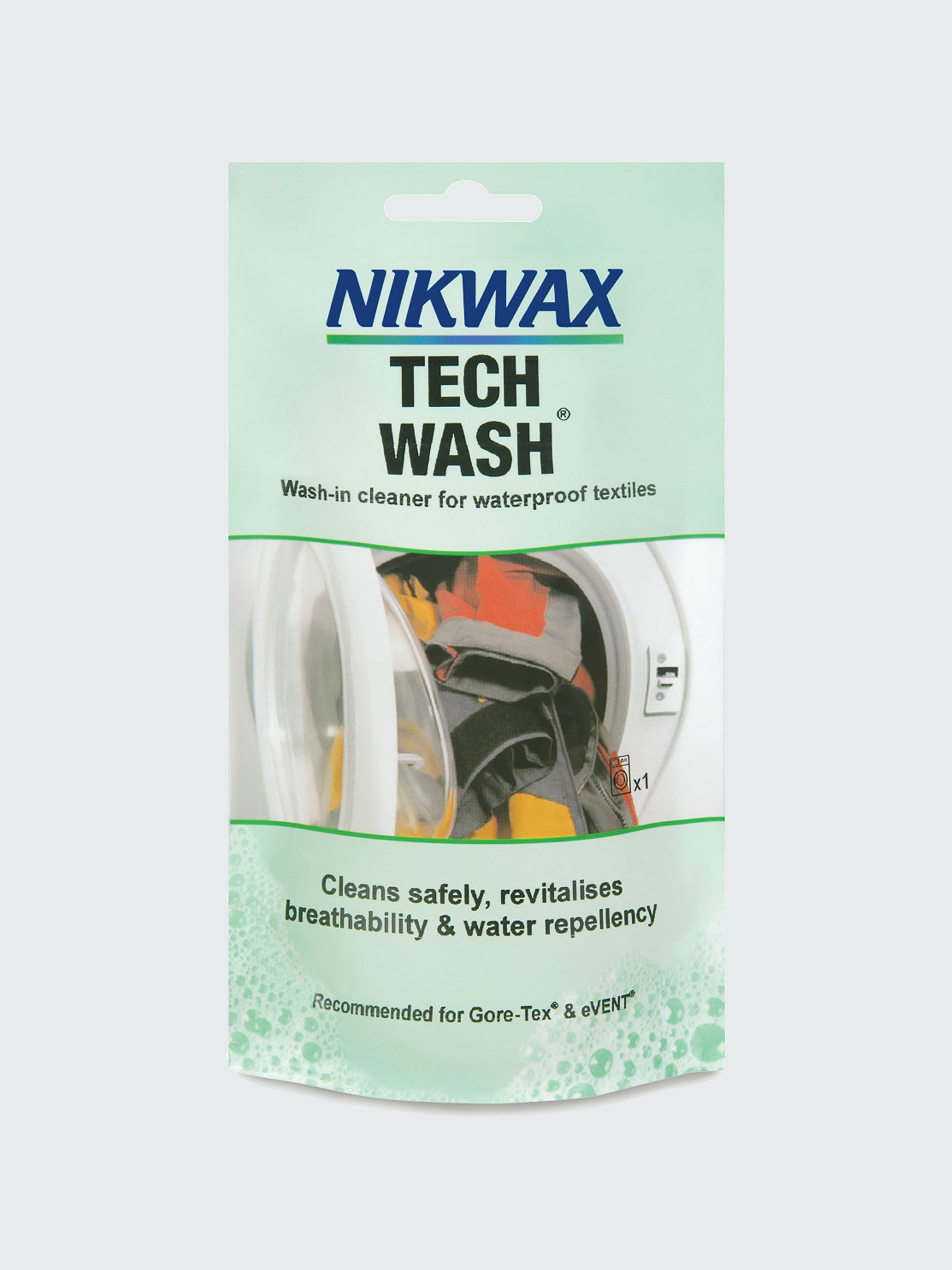  Nikwax Tech Wash 1000ml CLEAR, 34 fl. oz& GEAR AID