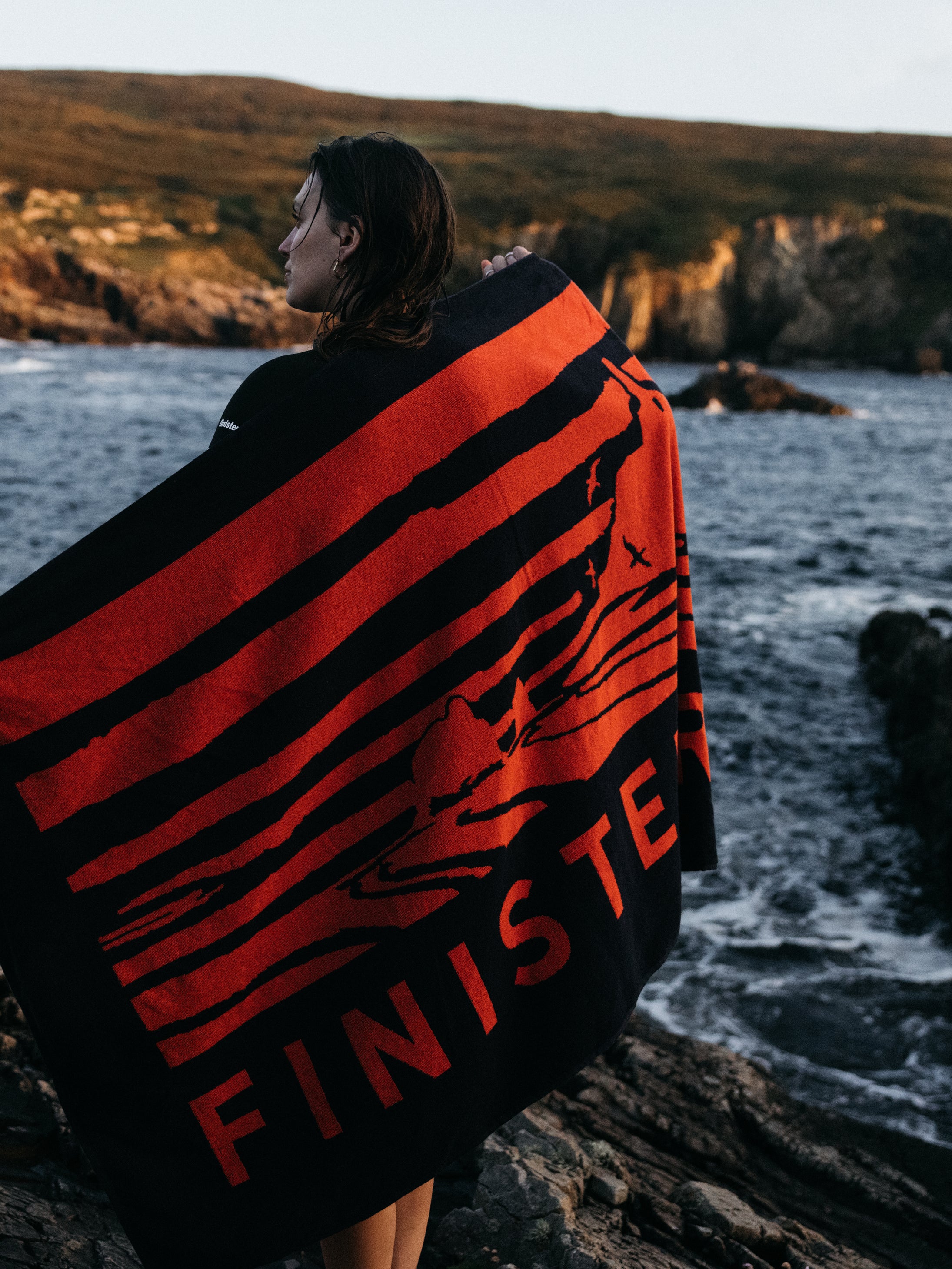 Plus Size Swim Changing Robe Pattern Towelling Changing Robes | Swim & Surf Robes | Finisterre