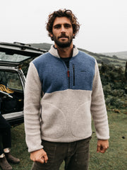 Men's Hegen 1/4 Zip Wool Fleece