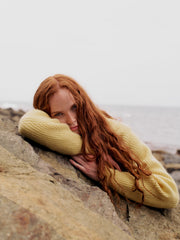 Women's Amy Powney + Finisterre Fisherman Rib Crew Neck Sweater