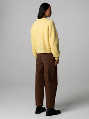 Women's Amy Powney + Finisterre Fisherman Rib Crew Neck Sweater