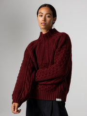 Women's Amy Powney + Finisterre Aran Knit Jumper
