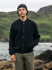 Men's Portell Wool Fleece Bomber Jacket