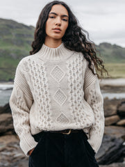 Women's Nova Aran Knit Jumper