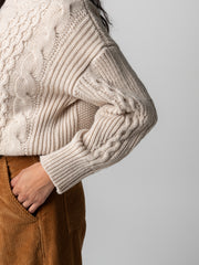 Women's Nova Aran Knit Jumper