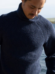 Men's Finisterre Mora Roll Neck Knit Jumper