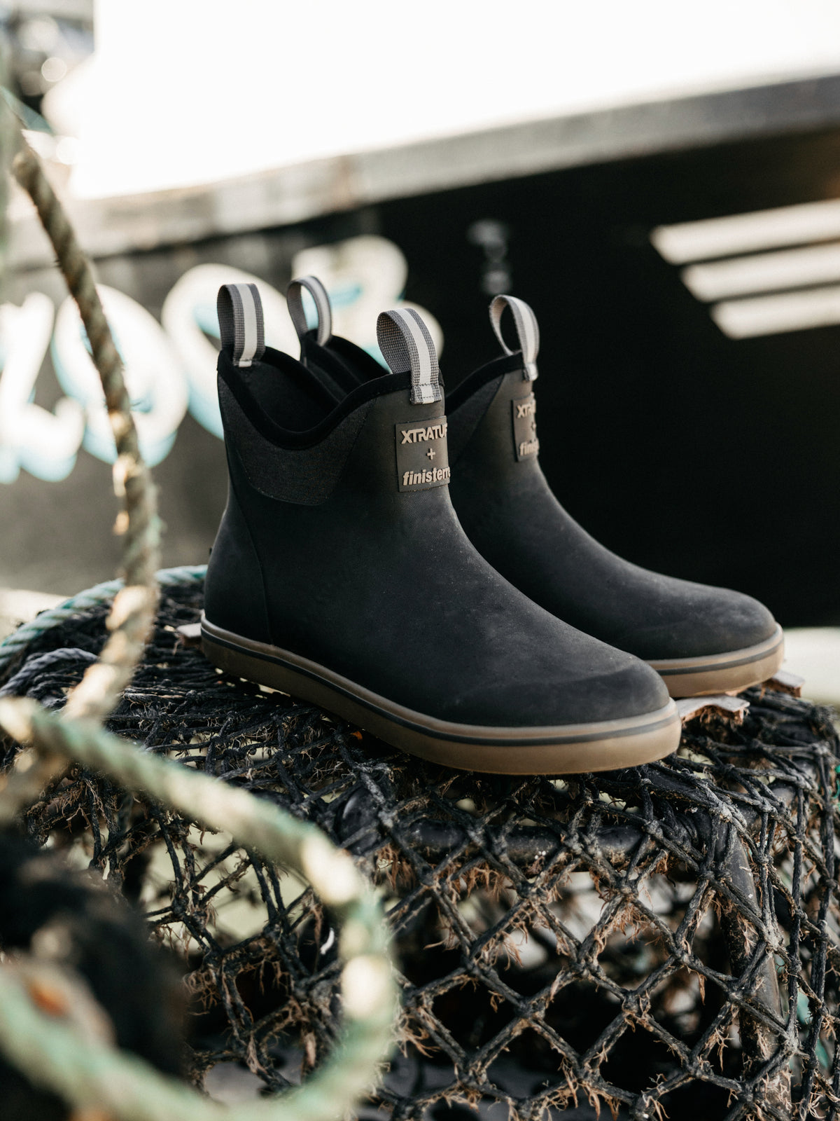 Xtratuf Women's Legacy Deck Boots - Black (New With Minor Defects)