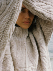 Amy Powney + Finisterre Women's Aran Knit Jumper