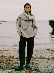 Amy Powney + Finisterre Women's Aran Knit Jumper