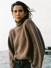 Amy Powney + Finisterre Women's Fisherman Rib Roll Neck Jumper