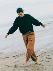 Amy Powney + Finisterre Women's Fisherman Rib Crew Neck Jumper