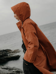 Amy Powney + Finisterre Women's Longline Waterproof Jacket