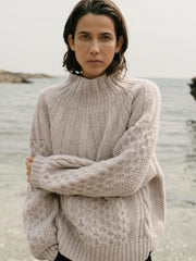 Amy Powney + Finisterre Women's Aran Knit Jumper