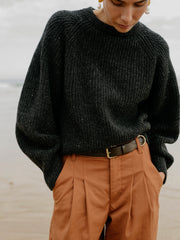 Amy Powney + Finisterre Women's Fisherman Rib Crew Neck Jumper