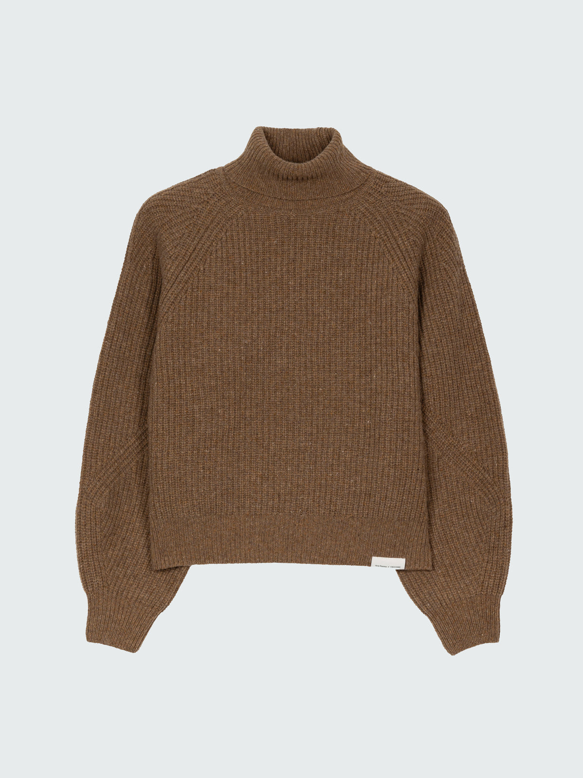 Amy Powney + Fisherman Rib Roll Neck Jumper