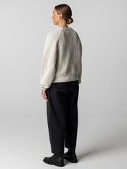 Amy Powney + Finisterre Women's Fisherman Rib Crew Neck Jumper