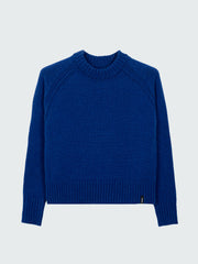 Anvon Damenstrickpullover mit Rundhalsausschnitt