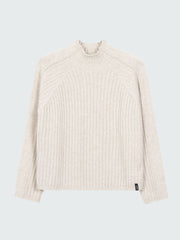 Women's Breakwater High Neck Ribbed Sweater