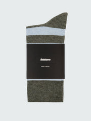 Classic Wool Striped Sock