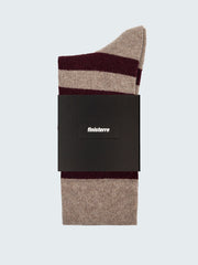 Classic Wool Striped Sock