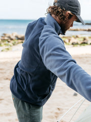 Axiom Herren-Fleece mit 1/4-Druckknopfleiste