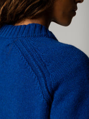 Anvon Damenstrickpullover mit Rundhalsausschnitt