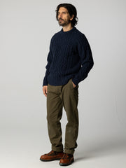 Men's Nova Aran Knit Jumper