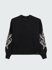 Women's Floral Marine Jumper