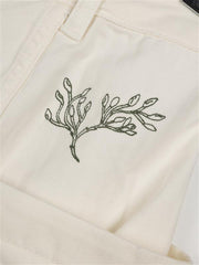 Women's Floral Marine Croft Workwear Barrel Trouser