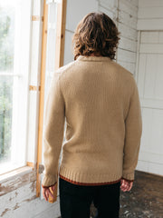 Men's Sole Tipped Crew Knit Sweater