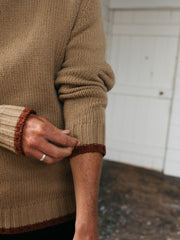 Men's Sole Tipped Crew Knit Jumper