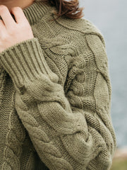 Women's Ennis Cable Knit Cardigan