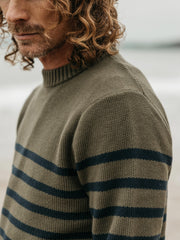 Men's Ledden Striped Knit Jumper