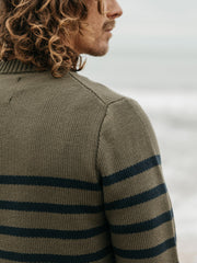 Men's Ledden Striped Knit Jumper