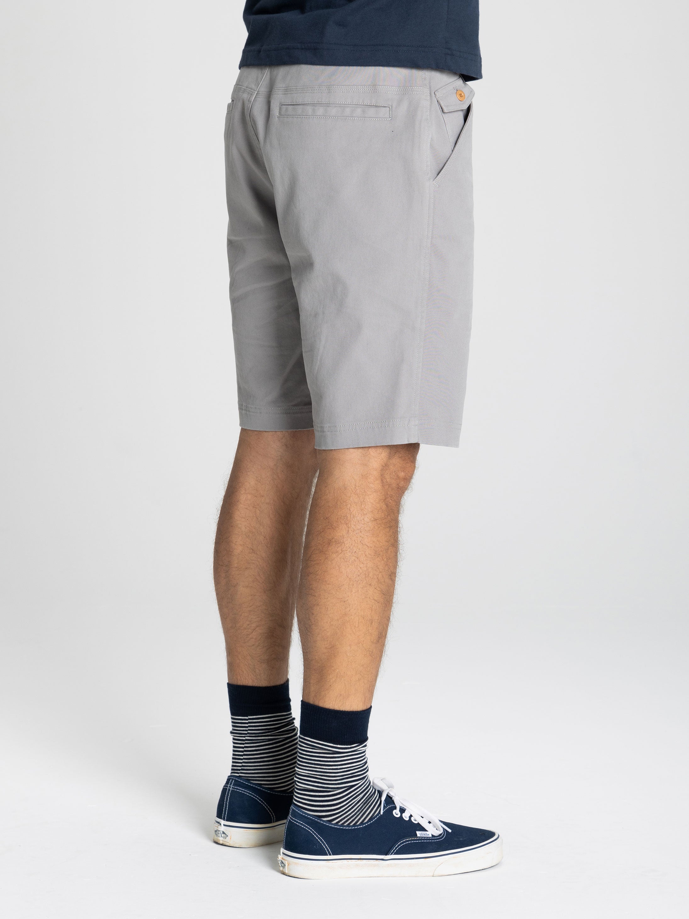 PUREtec cool™ Stretch Linen Cotton E-Waist 7 Inseam Shorts