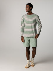 Men's Channel Stripe Long Sleeve T-Shirt