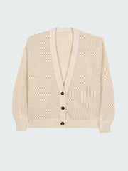 Women's Pol Open Stitch Cardigan
