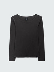 Women's Powes Ribbed Long Sleeve T-Shirt