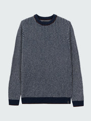 Men's Selfost Nordic Patterned Crew Jumper