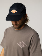 Diamond Cotton Twill Camp Cap