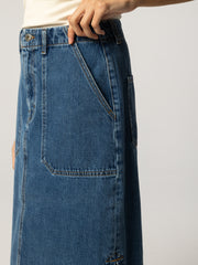 Women's Yarrel Denim A Line Skirt