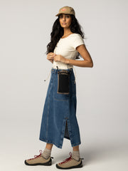 Women's Yarrel Denim A Line Skirt